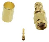 RF/COAXIAL, SMA RP PLUG, STRAIGHT, CRIMP