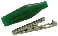 ALLIGATOR CLIP, MINI, 8.38MM, GREEN