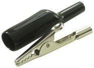 ALLIGATOR CLIP, LARGE, 11MM, BLACK