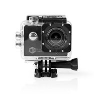 Action Cam | 1 Screen | 1080p@30fps | 12 MPixel | Waterproof up to: 30.0 m | 90 min | Wi-Fi | App available for: Android™ / IOS | Mounts included | Black