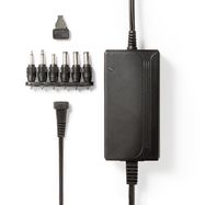 Universal AC Power Adapter | 27 W | 3 - 12 V DC | 3.60 m | 2.25 A | 6 plug(s) | Black