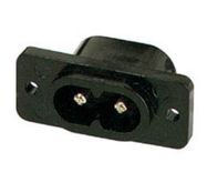 Socket, panel mount 2.5A 230V