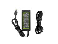 Power supply 65W 20V 3.25A, square (Lenovo Slim Tip), LENOVO, Green Cell PRO