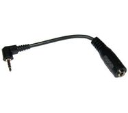 Adapter 2.5 mm pluf - 3.5 mm socket with cable