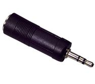 Adapter 3.5mm plug to 6.35mm socket