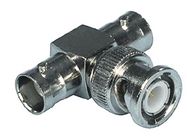 Adaptor BNC plug - two BNC sockets