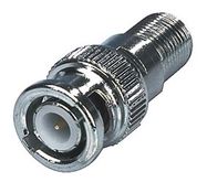 Adapter BNC plug - F socket
