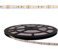 LED strip 24V 6.0W/m 120LED/m 704lm warm white 3000K IP20 120° reel 50m, AKTO