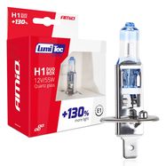 Halogen bulb H1 12V 55W LumiTec LIMITED +130% 2 pcs carton AMiO