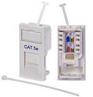 MODULE,RJ45,CAT5E,WHITE