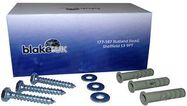 FIXING KIT, BOLT+PLUG+WASHER M8X50, 50PK