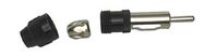 Antenna connector DIN plug with plastic