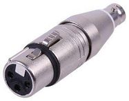 ADAPTOR, XLR SKT-BNC SKT