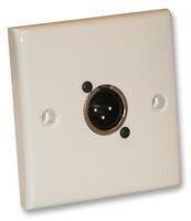 WALL PLATE, XLR PLUG