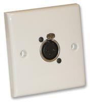 WALL PLATE, XLR SOCKET