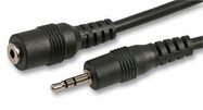 2.5MM SOCKET TO PLUG - STEREO/2M