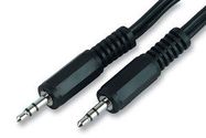 LEAD 3.5MM STEREO JACK PLUG TO PLUG 0.5M