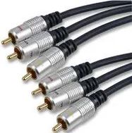 HQ LEAD: 3X PHONO P-P/0.5M