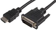 LEAD, HDMI TO DVD-D PLUG, 2M