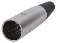 PLUG, XLR, 5POLE