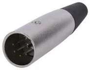 PLUG, XLR, 5POLE