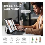 Adapter USB C plug - 3.5mm stereo socket AV161 UGREEN