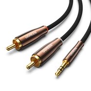 Cable 2xRCA - 3.5mm plugs 3m AU plugs AV170 UGREEN