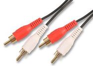 2X PHONO LEAD, GOLD, 1M