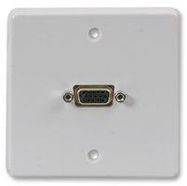 WALLPLATE, VGA, WHITE