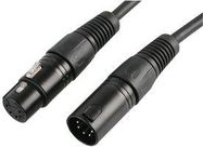 LEAD, XLR DMX, 5P 2PAIR, 50M