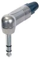 PLUG, 1/4" JACK, 90DEG, 3POLE