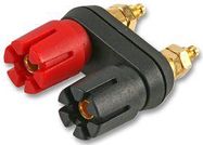 4MM DUAL TERMINAL POST, GOLD