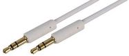 3.5MM LEAD, STEREO, SLIM, WHITE 1.5M