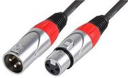 LEAD, XLR PLUG TO SOCKET, 3M