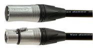 XLR MIC LEAD, MALE TO FEM, 1M, BLACK