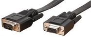 VGA LEAD, FLAT CABLE, M-F, 2M