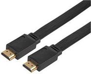 HDMI LEAD, FLAT, GOLD, 10M