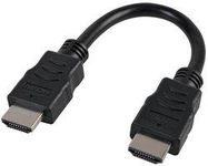 HDMI LEAD, BLACK, 0.15M