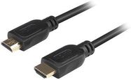 CABLE ASSY, HDMI PLUG-PLUG, 2M