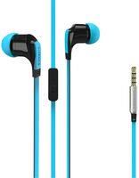 TALK IN-EARPHONES WITH MIC, BLUE