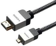 HDMI TO HDMI MICRO LEAD BRAIDED 3M