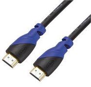 4K HDMI LEAD BLACK/BLUE 1M