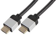 4K HDMI LEAD BRAIDED ALUMINIUM 2M