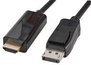 DISPLAYPORT TO HDMI LEAD 3M BLACK