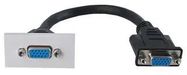 VGA FACEPLATE MODULE - 200MM FLYLEAD