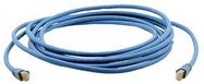 PATCH CORD, RJ45 PLUG-PLUG, 38.1M, BLU