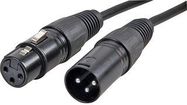 1M XLR MIC LEAD, BLACK