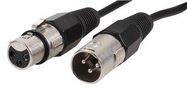 0.5M XLR MIC LEAD, NICKEL