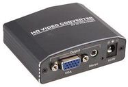 AV TO VGA-3.5MM STEREO AUDIO CONVERTER