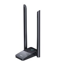 Wi-Fi USB Dual-band Adapter 2.4GHz 400Mbps + 5GHz 867Mbps with External Antenna 2x5dBi, Black